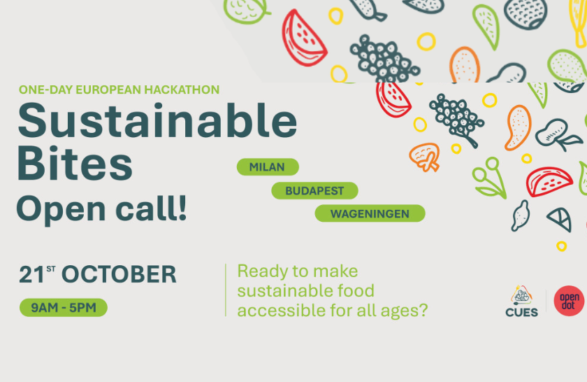 Thumbnail image of the post: Sustainable Bites Hackathon: Ready to make sustainable food accessible for all ages?.