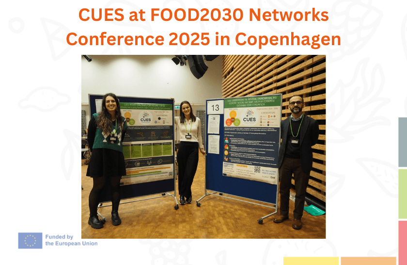 Thumbnail image of the post: CUES at the FOOD2030 Networks Conference 2025 in Copenhagen.