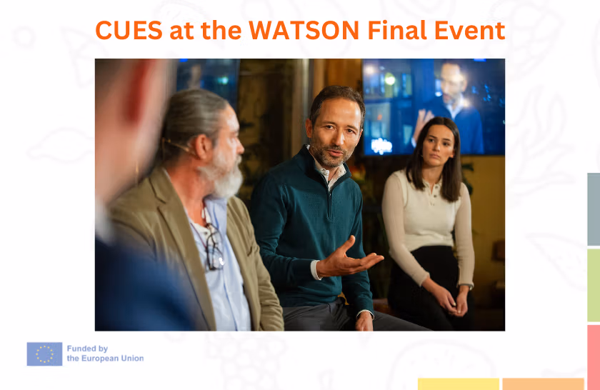Thumbnail image of the post: CUES at the WATSON Final Event: “Beating Fraud and Building Trust with Europe’s Food Detectives”.